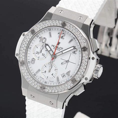 Big Bang Steel White Diamonds 41 mm 